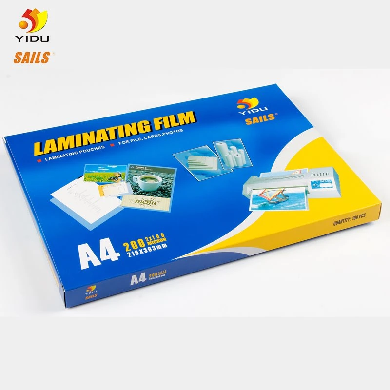 A4 Glossy Laminating Pouches Film A4 Glossy Laminating Pouches Film